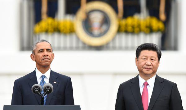 President Barack Obama and Chinese leader Xi Jinping at the White House on Sept. 25, 2015. (Jim Watson/AFP/Getty Images)