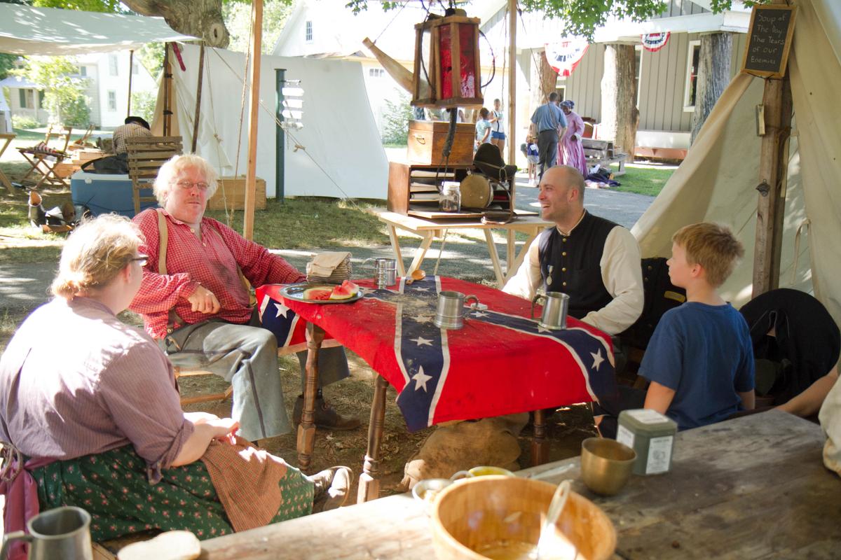 Civil War Re-enactors Find Camaraderie in History