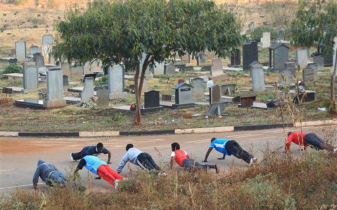 A Cemetery as an Exercise Hotspot? Yes, in Zimbabwe