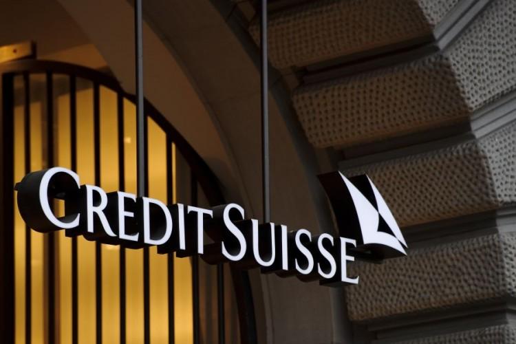 The logo of the Swiss banking giant Credit Suisse in Zurich, Switzerland. (Fabrice Coffrini/AFP/Getty Images)