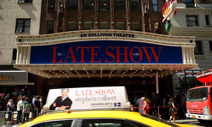 Stephen Colbert’s Late Show Feasts on Political Fare