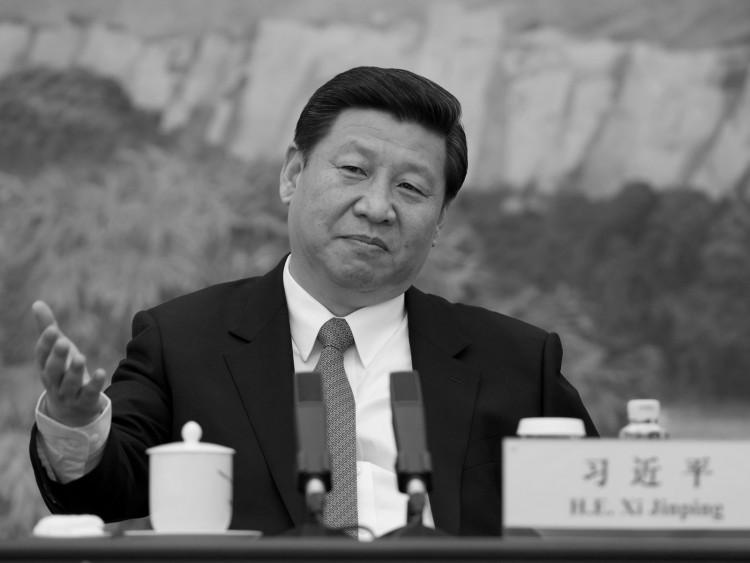 China's then-newly appointed leader Xi Jinping attends a meeting with a panel of foreign experts at the Great Hall of the People in Beijing on Dec. 5, 2012. (Ed Jones-Pool/Getty Images)