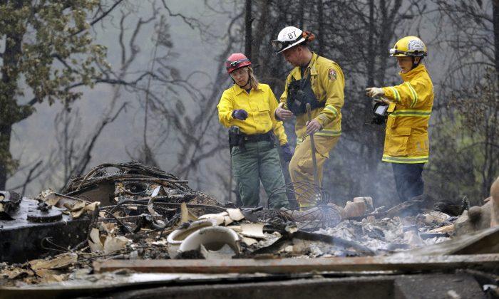Blazes Being Tamed but Death Toll Rises to 5 in California