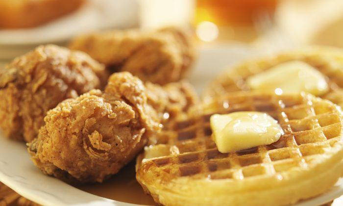 Recipe: Healthier Chicken and Waffles