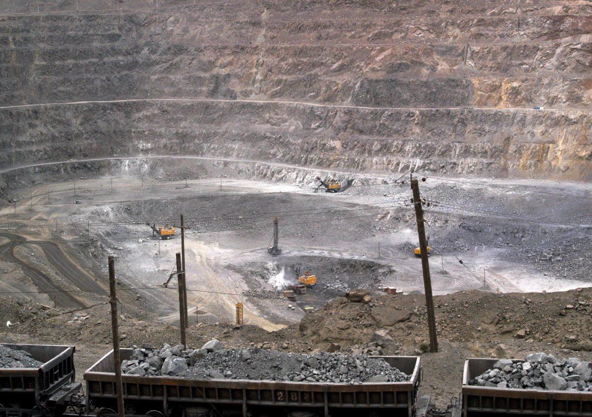 Rare earth mine in the Baiyunebo mining district of Baotou in north China’s Inner Mongolia Autonomous Region. China is the world’s largest supplier of rare earth elements. (AP Photo)