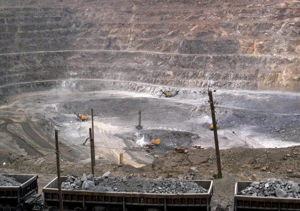 A rare earth mine in the Baiyunebo mining district of Baotou in north China’s Inner Mongolia Autonomous Region. (AP Photo, File)