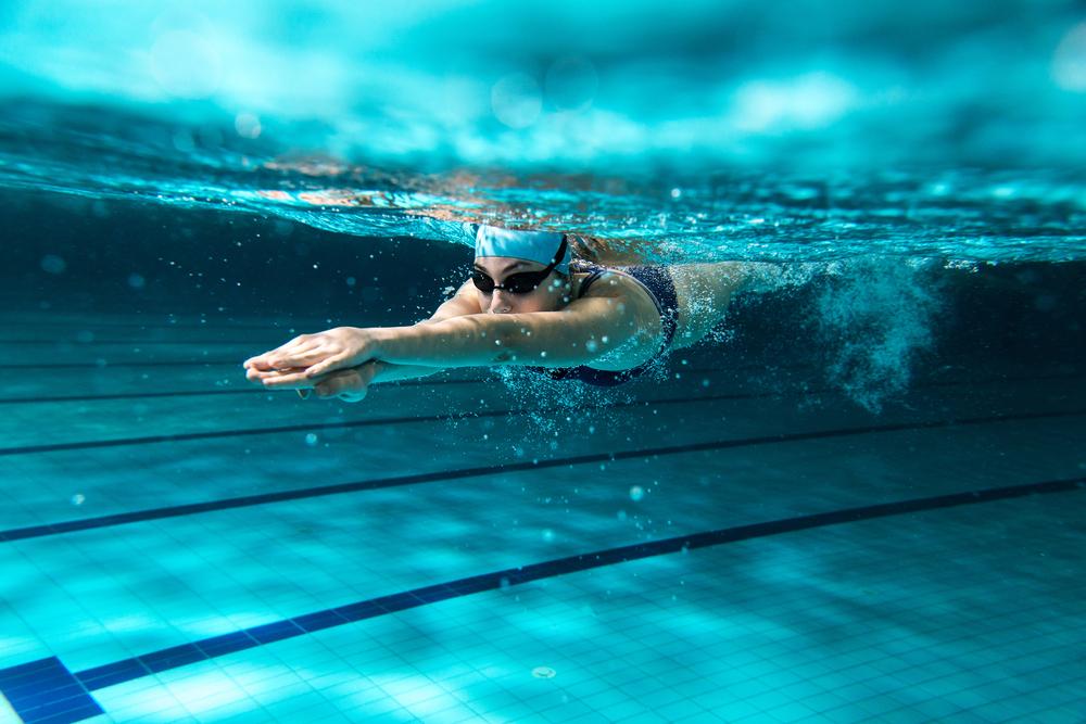 Swimming is a wonderful workout for people of any age. (Solis Images/Shutterstock)