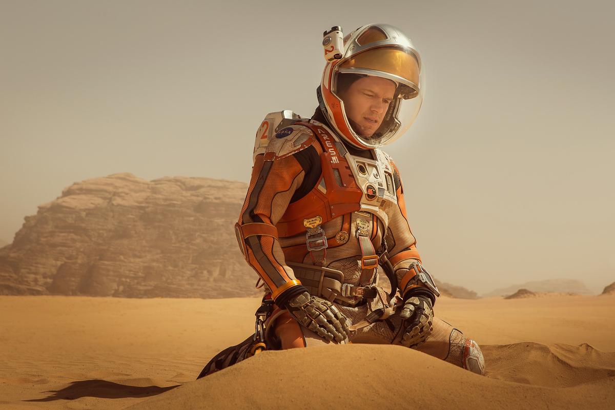 Matt Damon portrays an astronaut who faces seemingly insurmountable odds as he tries to find a way to subsist on a hostile planet (Twentieth Century Fox /Twentieth Century Fox Film Corporation)