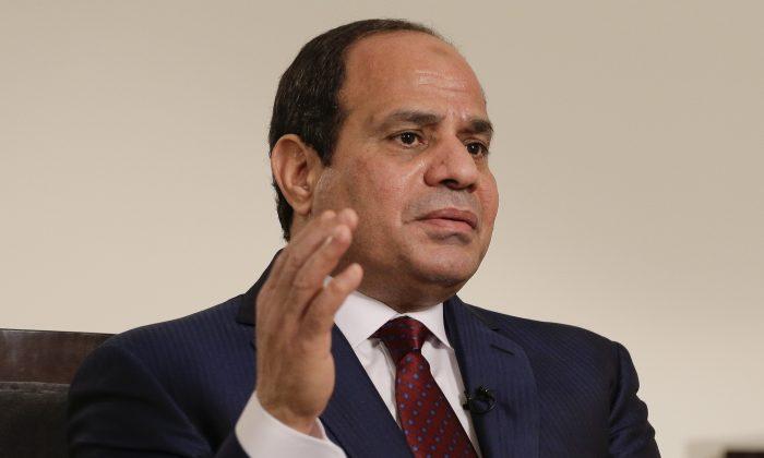 Egypt’s Leader Says Country in ‘Ferocious War’