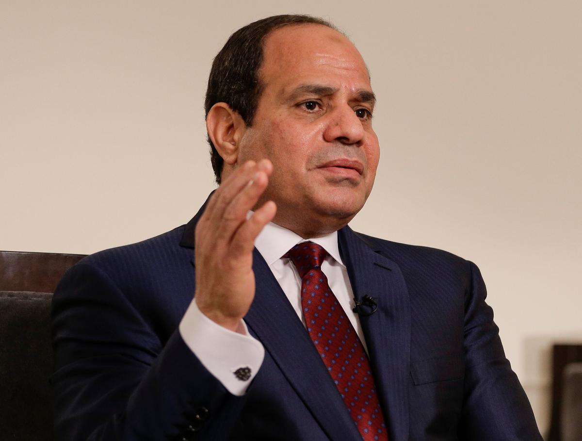 Egypt's Leader Says Country in 'Ferocious War'