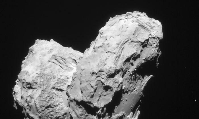 Rosetta Comet Likely Formed From 2 Separate Objects