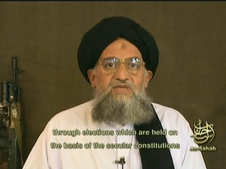 Al-Qaeda leader Ayman al-Zawahiri, in an undated file photo. (AFP/Getty Images)