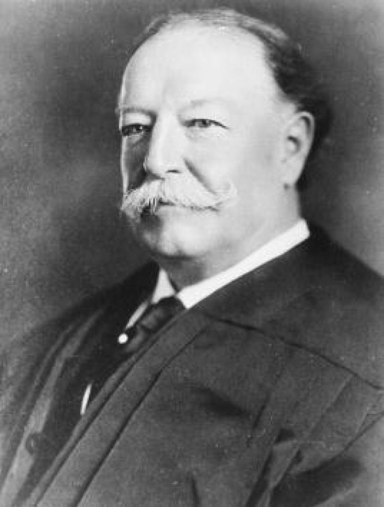 President Taft signed a bill to protect green forests that trace the path of the Appalachian Trail a hundred years ago. (Courtesy of the National Archives/Newsmakers/Getty Images)