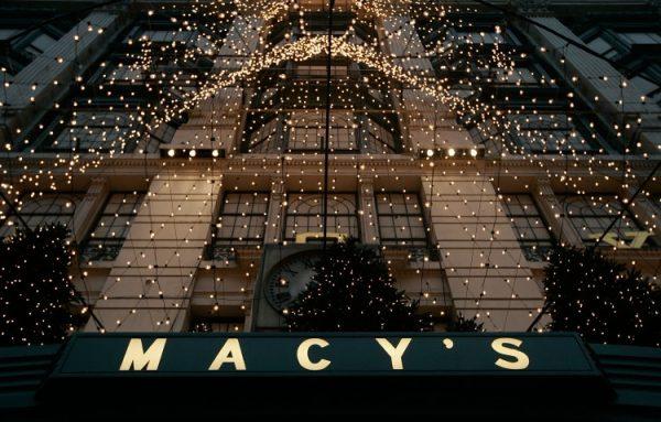 The Midtown Manhattan's Macy's department store with holiday decorations in this file photo from 2009. (Chris Hondros/Getty Images)