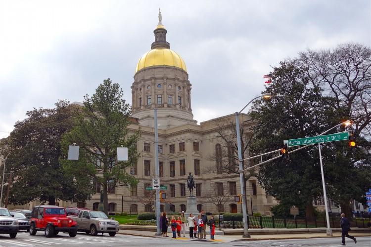 The Georgia State Capitol building in Atlanta, Ga., in a file photo. (Mary Silver/Epoch Times)