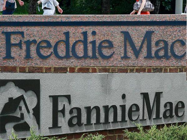 Fannie Mae headquarters (Karen Bleier/AFP/Getty Images) and Freddie Mac headquarters. (Paul J. Richards/AFP/Getty Images)