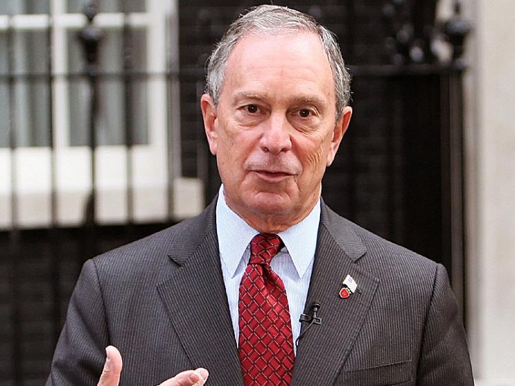 Former New York Mayor Michael Bloomberg in a file photo. (Leon Neal/AFP/Getty Images)