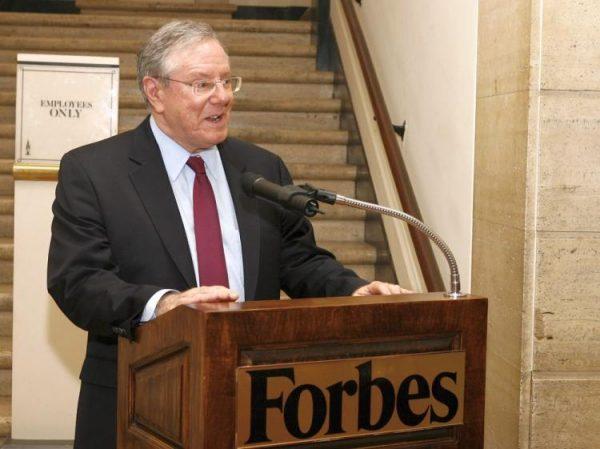 Steve Forbes, President and Chief Executive Officer of Forbes and Editor-in-Chief of Forbes magazine. (Mark Von Holden/Getty Images)