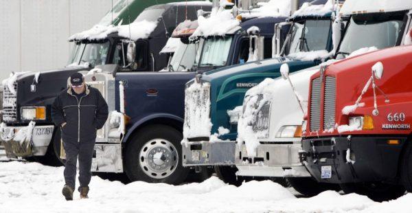 According to projections by the Conference Board of Canada, if current trends continue there will be a shortage of 25,000 truck drivers in Canada by 2020. (Stephen Brashear/Getty Images)