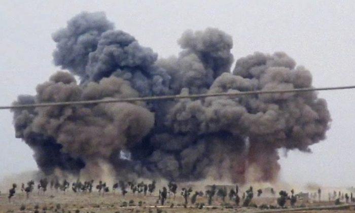 Russia Launches New Wave of Air Raids in Syria
