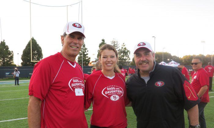 San Francisco 49ers Host Football Camp for Fathers and Daughters