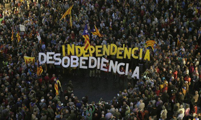 Protests Over Spanish Court Probe of Catalan Secession Poll