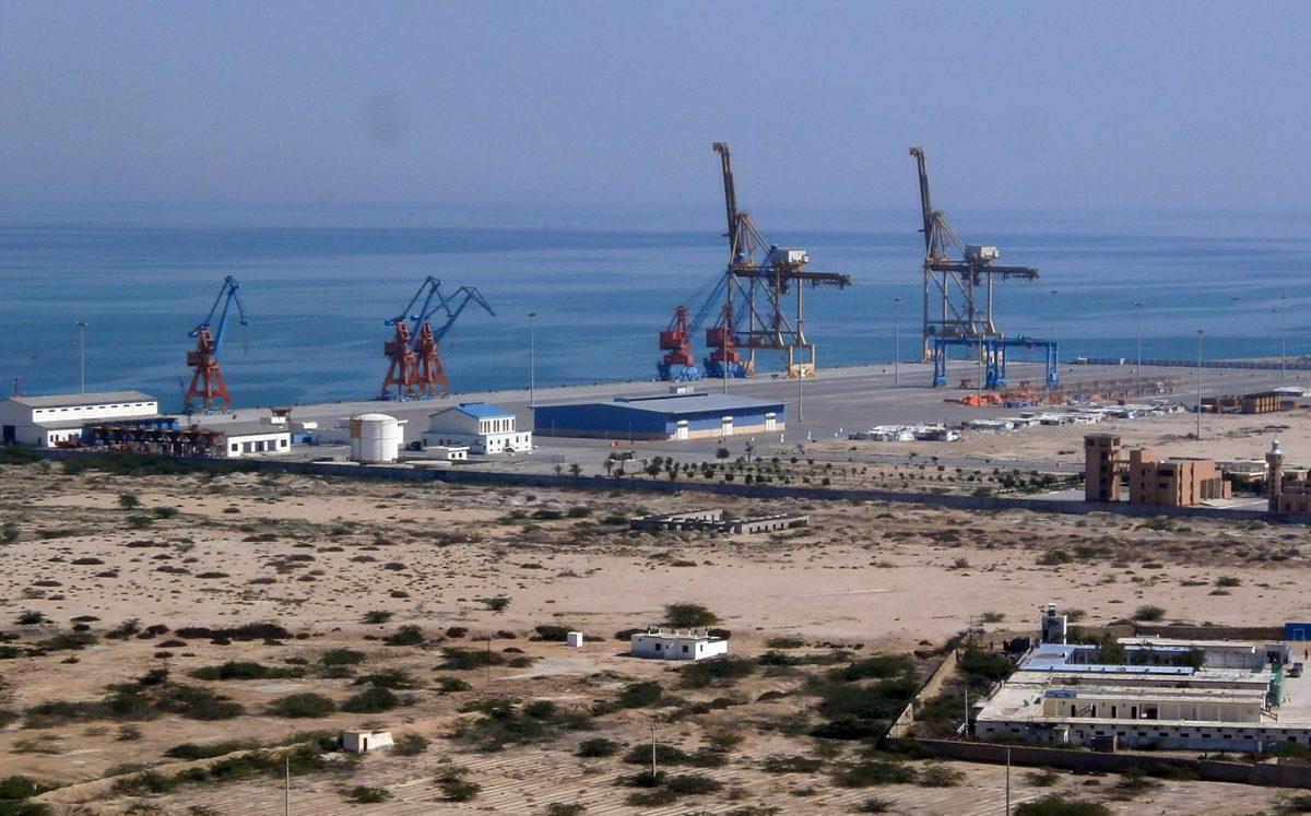 Boats at the Gwadar Port in Pakiston on the Arabian Sea in this undated photo. China Overseas Ports Holding Company is leasing the port until 2059 and has already started expanding it. China has been looking to secure sea trading lanes along the so-called Maritime Silk Road, and the Pakistani port is an important piece in the puzzle. (J. Patrick Fischer/CC BY-SA)