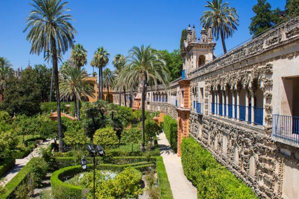 Royal Alcazar of Seville (Real Alcazar de Sevilha), Seville, Spain. (Shutterstock)