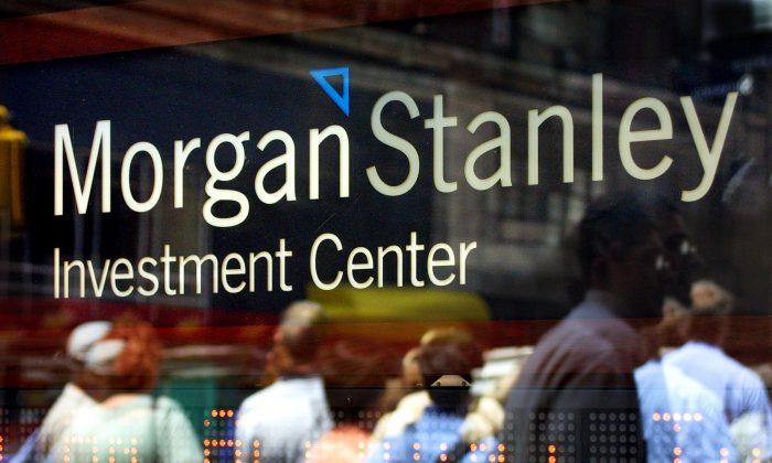 Morgan Stanley’s Earnings Are Hit by Bond Trading Slump