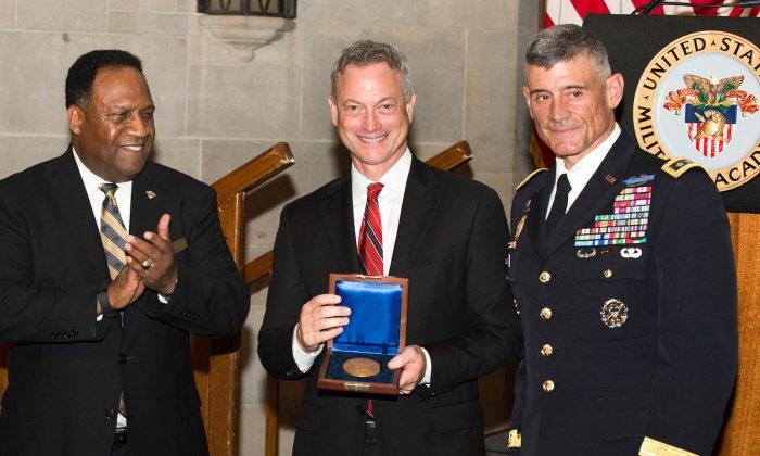 Actor Gary Sinise Feted at West Point