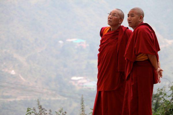 Buddhist monks in Dharamshala, India. (Nolan Peterson/The Daily Signal)