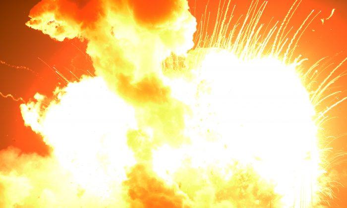 Fire in Engine Doomed Orbital Rocket on Space Station Flight