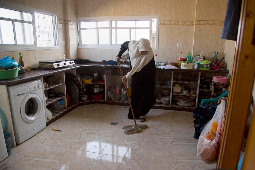 Gaza Family Is First to Return to Rebuilt Home After War