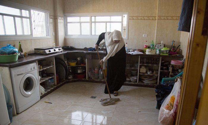 Gaza Family Is First to Return to Rebuilt Home After War