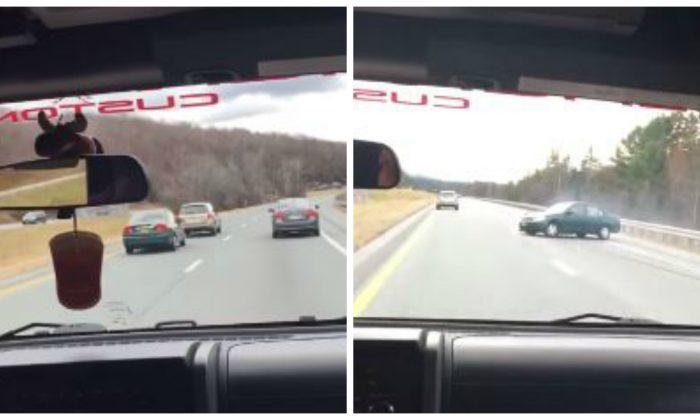 ‘Oh My God:’ Couple Records Driver Tailgating, Then Things Take a Horrible Turn