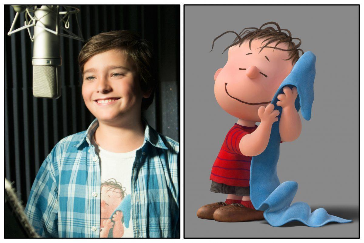 Alexander Garfin as the voice of Linus. (Jamie Midgley/Twentieth Century Fox & Peanuts Worldwide LLC - 2015 Twentieth Century Fox Film Corporation)