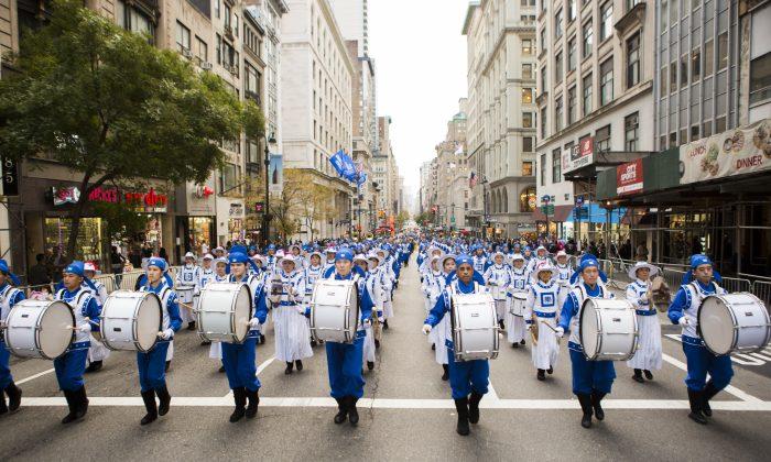 In Parade, Falun Gong Contingent Reminds New Yorkers That Freedom Isn’t Free
