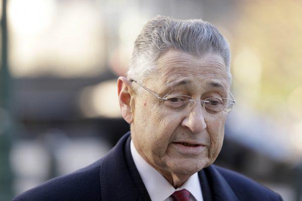 Former NY Assembly Speaker Sheldon Silver arrives at the courthouse in New York, N.Y., on Nov. 23, 2015.  (Seth WenigAP Photo)