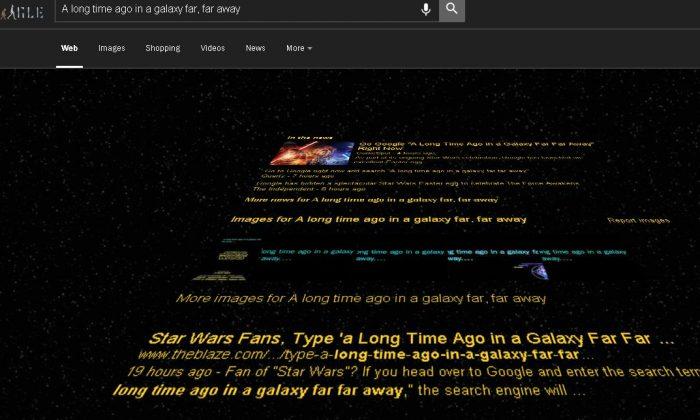 Google Unveils ‘Star Wars’ Easter Egg