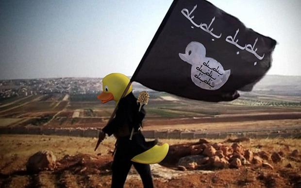 ISIS Mocked Online After Rubber Ducks Photoshopped Onto Terrorists’ Heads