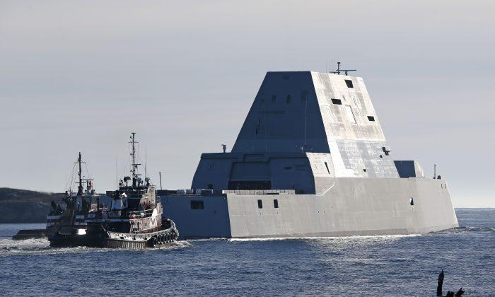 The U.S. Navy’s Largest Destroyer Ever Heads out to Sea for Testing