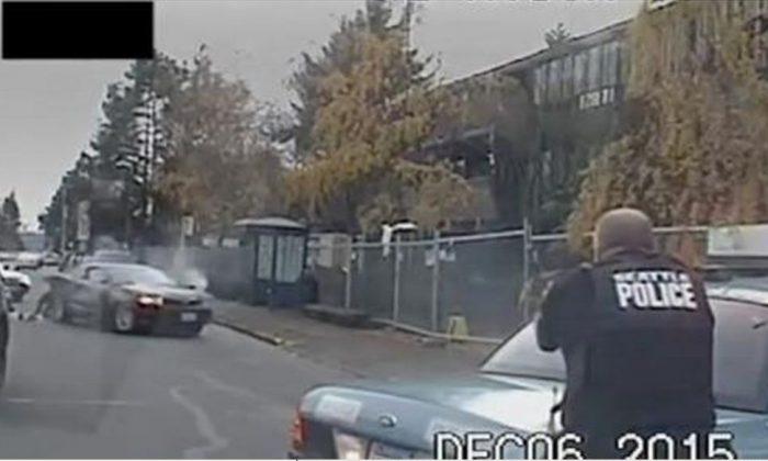 Incredible Dashcam Video Shows Dangerous Police Chase Through Seattle Streets & Shootout