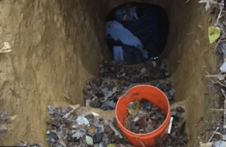 Homeless Man Arrested for Digging Himself a Cave in a Public Park (Video)