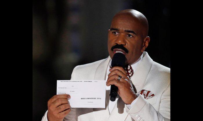 Steve Harvey’s Wife Defends Him Over Miss Universe Gaffe as Questions About Teleprompter Arise