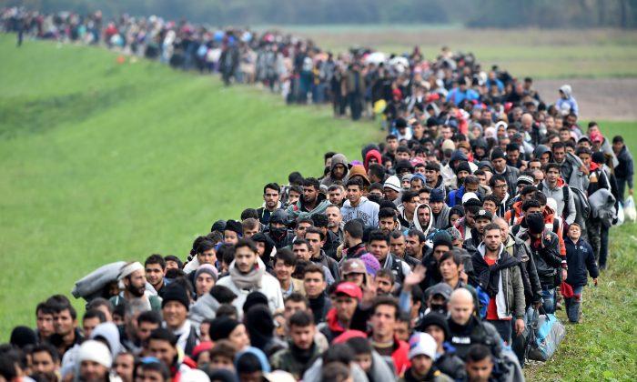 Migrant Arrivals Into Europe Top One Million