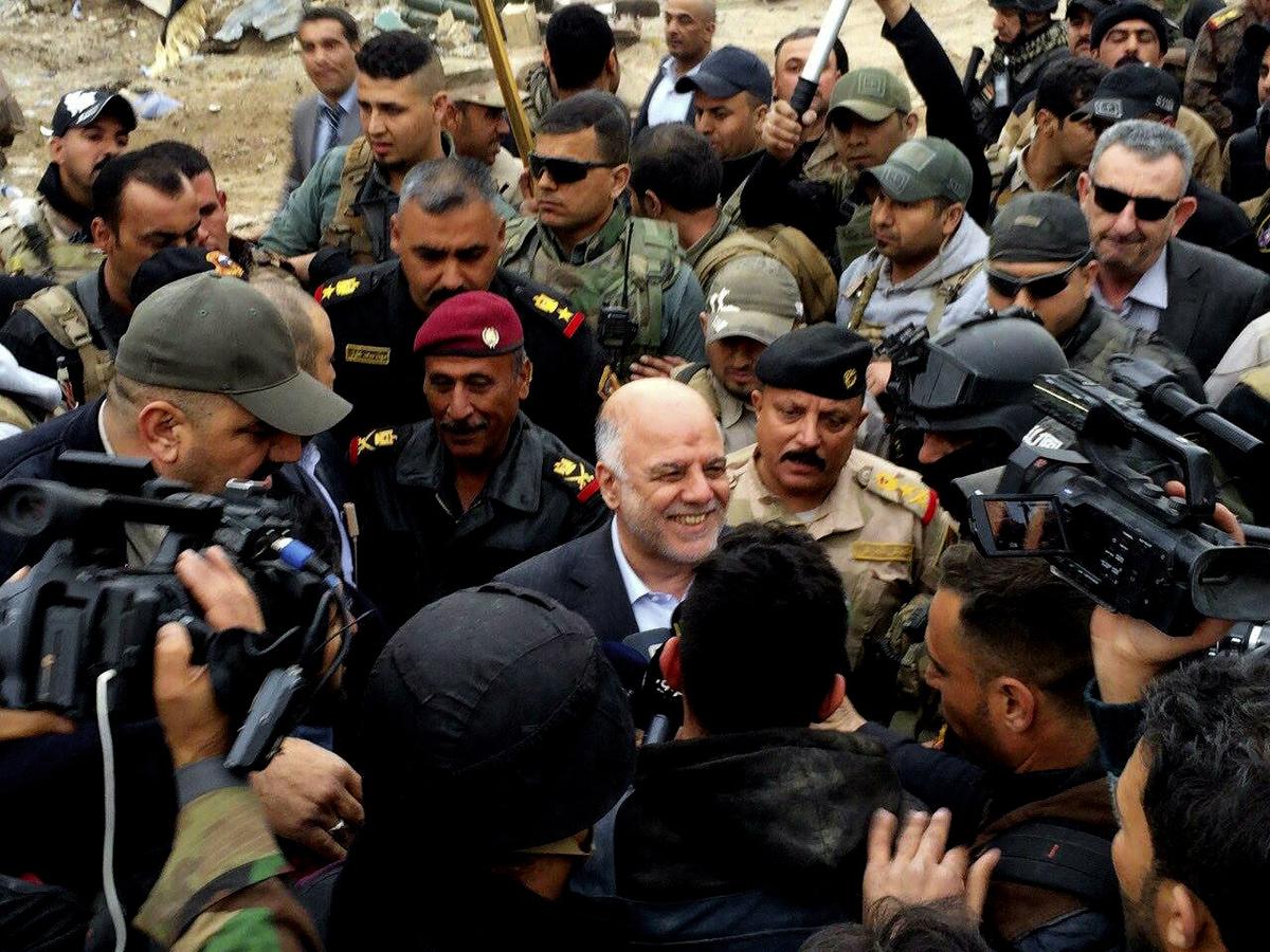 Iraqi PM Tours Ramadi to Hail City’s Liberation From ISIS