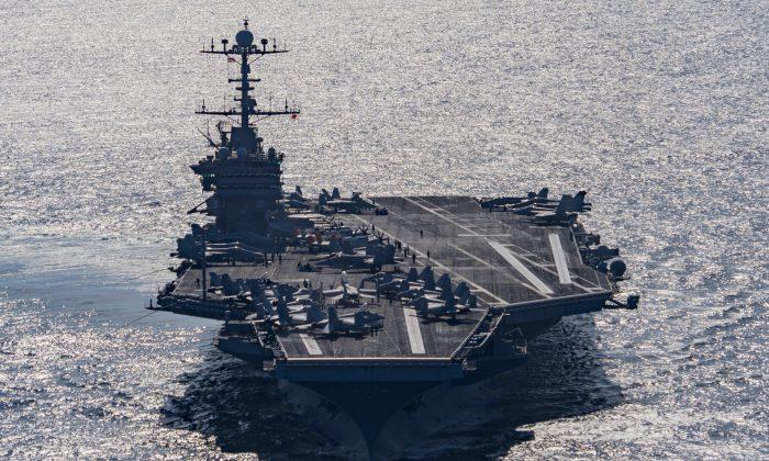 US Accuses Iran of Conducting Rocket Test Near Warships