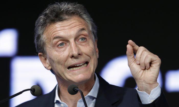 Argentine President Promises to Crack Down on Drugs