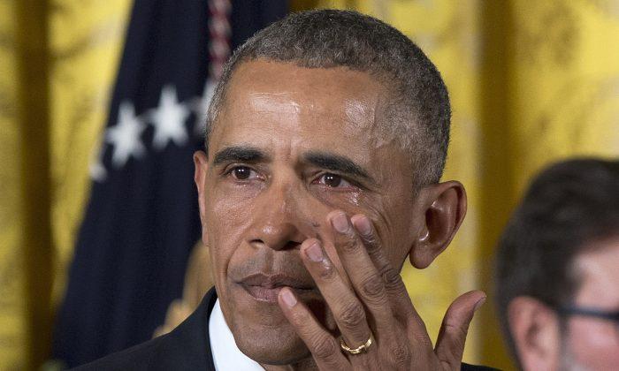 Watch: President Obama Moved to Tears During Gun Control Plan