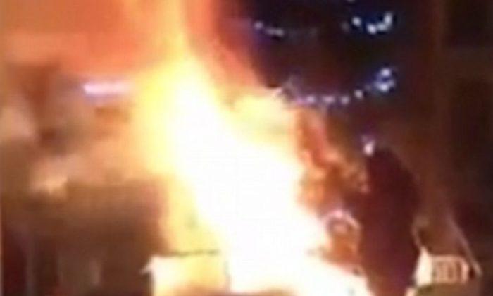 Teens Set Christmas Tree on Fire in Belgium on New Year’s Eve
